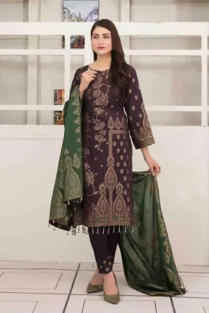 Ezlyn by Tawakkal Unstitched 3 Piece Broshia Lawn Collection'2022-EZ-2136