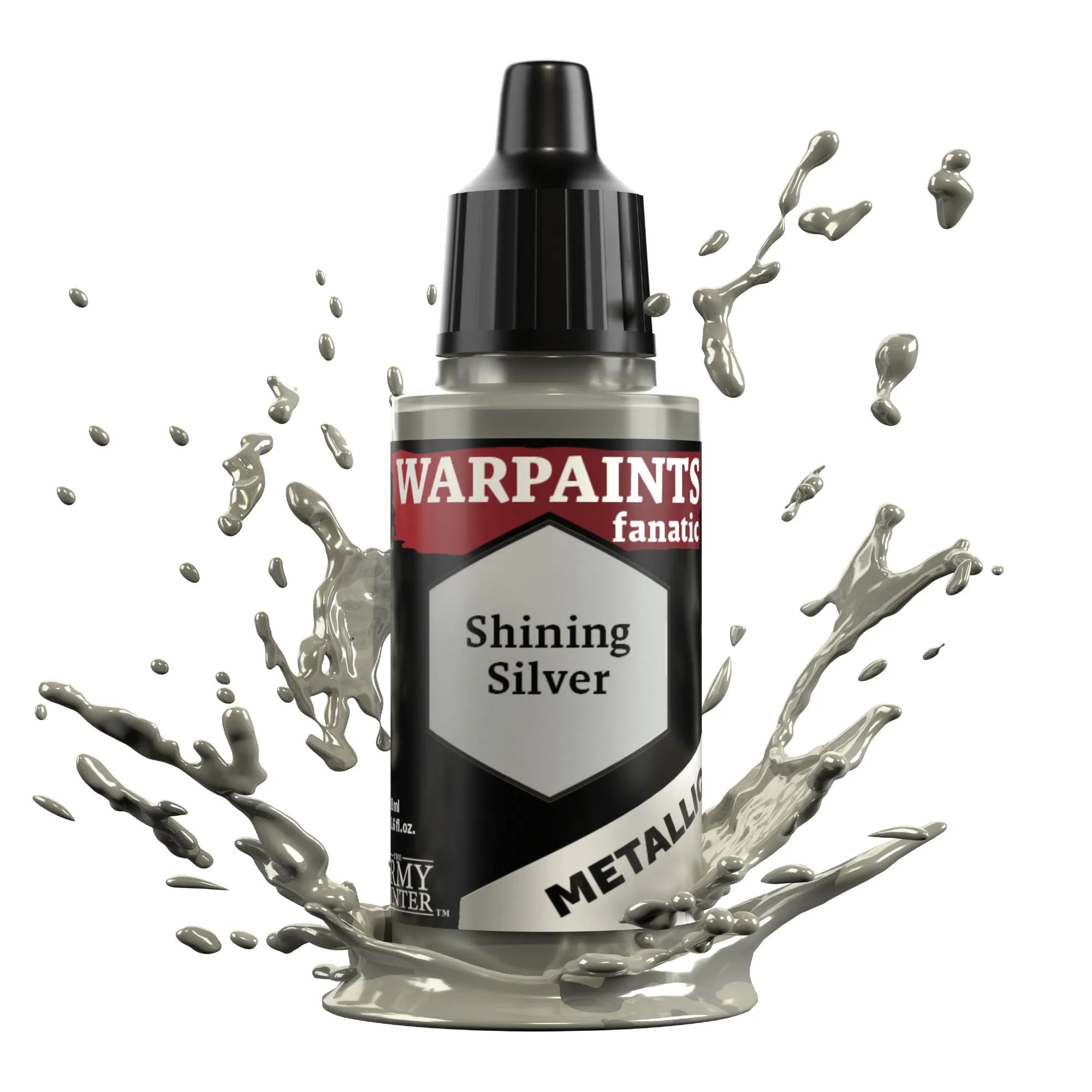 Fanatic Paints Metallic  Shining Silver