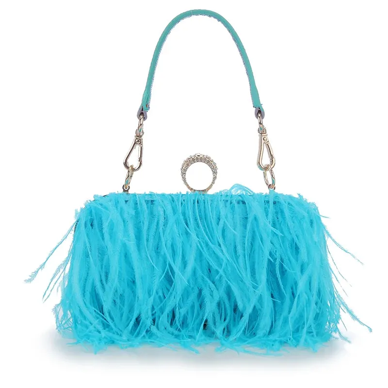 Feather Purse