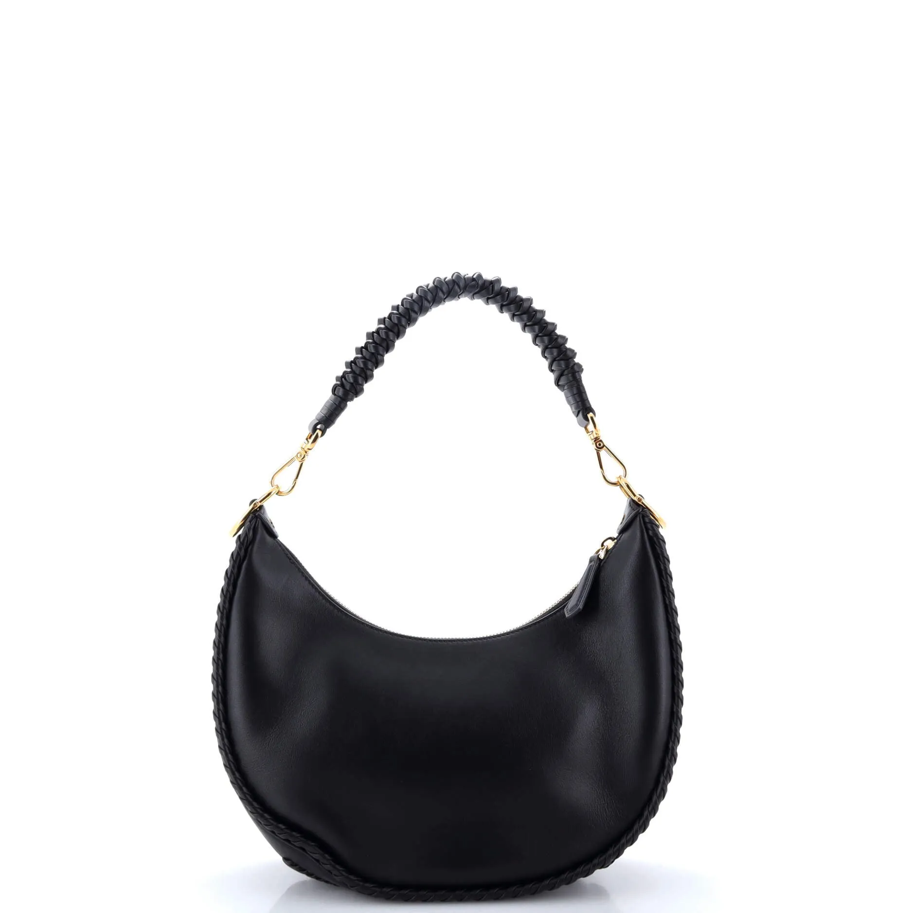 Fendigraphy Bag Whipstitch Leather Nano