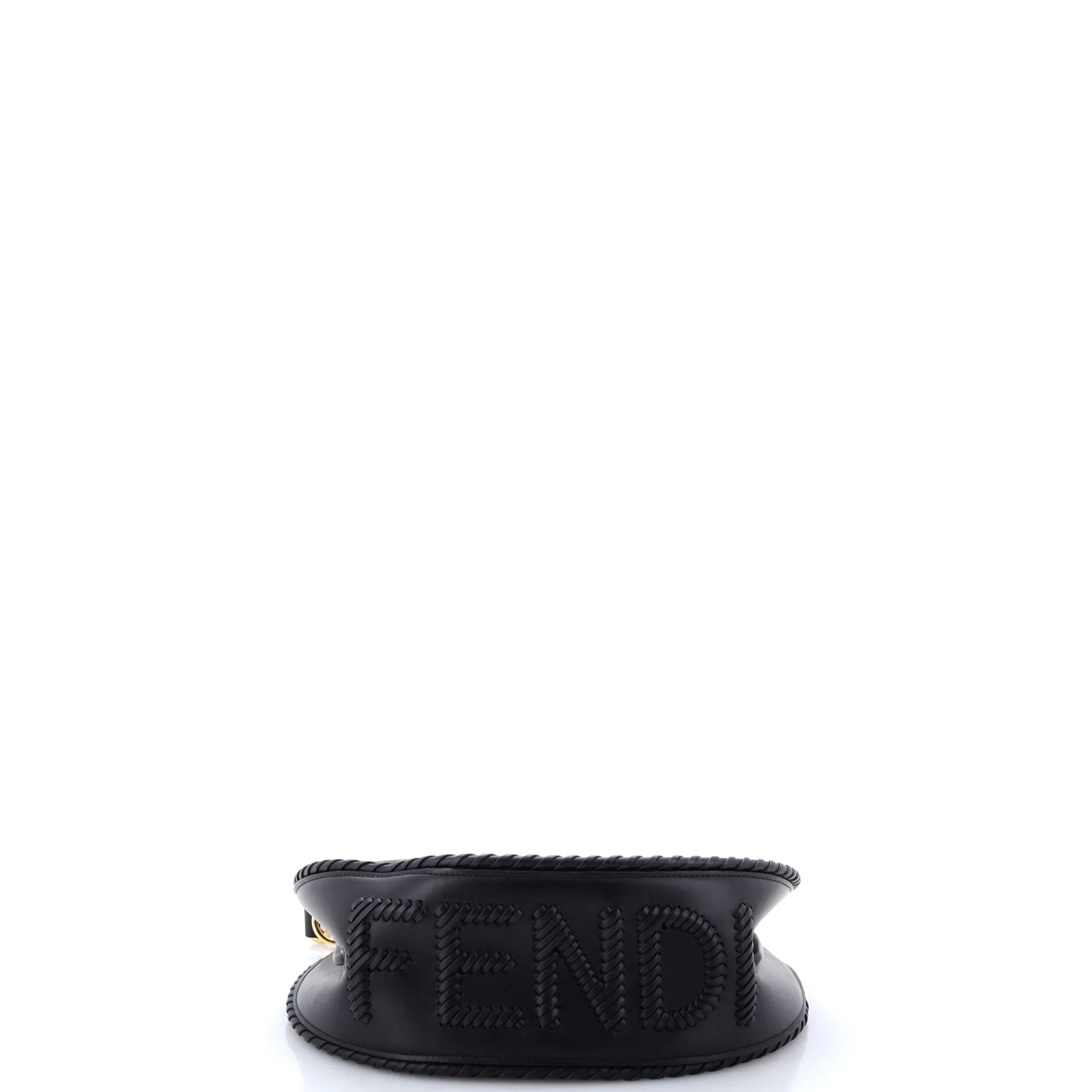 Fendigraphy Bag Whipstitch Leather Nano