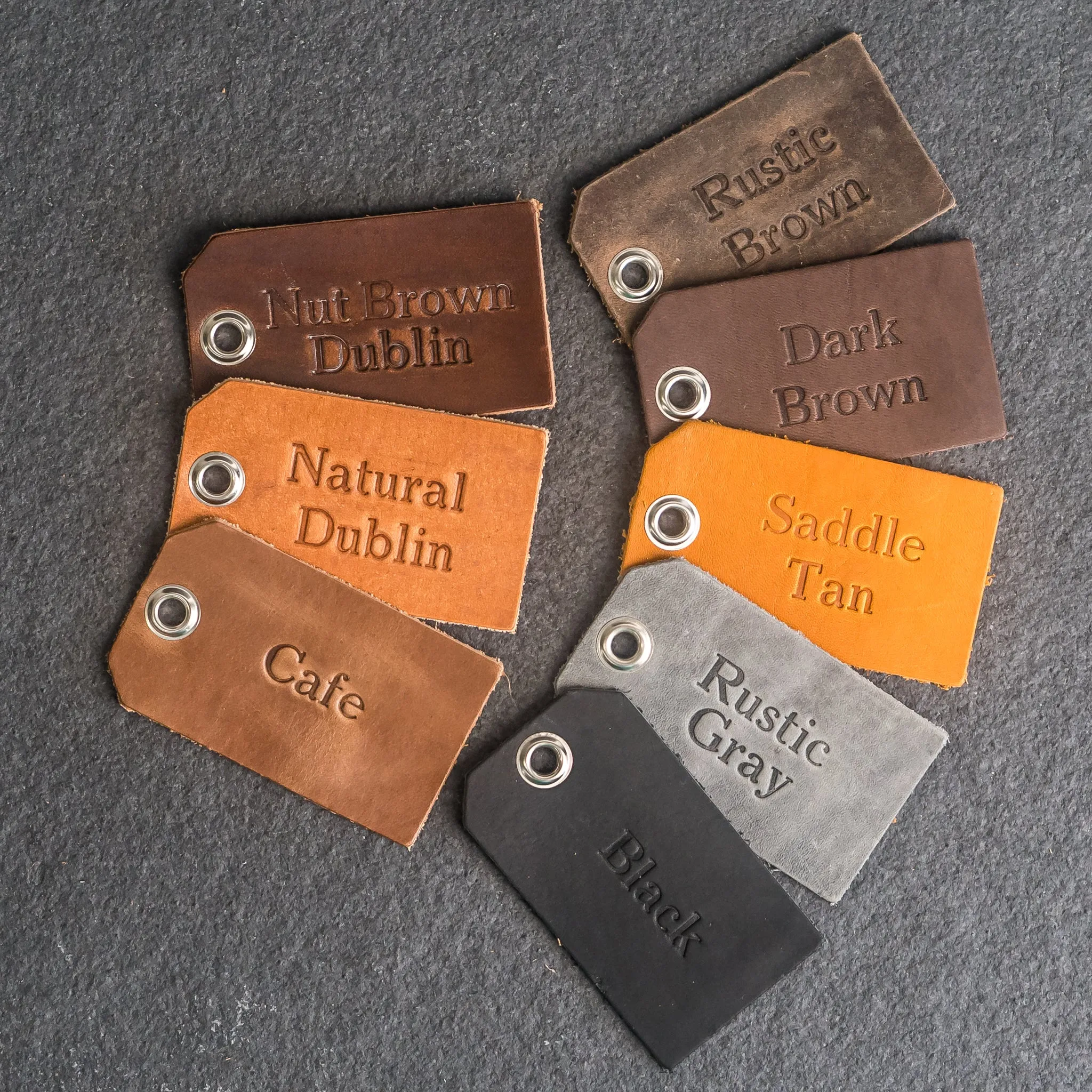 Floral Leather Patches with optional Velcro added - Circle