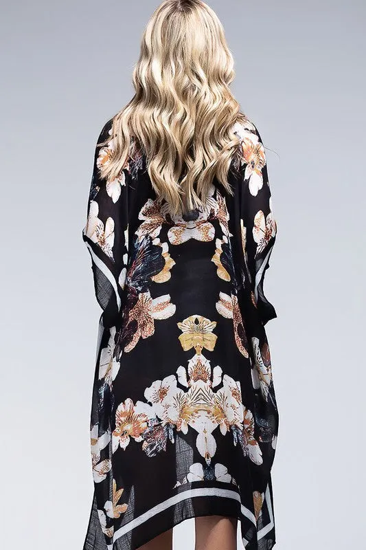 Flower LightWeight Summer Kimono