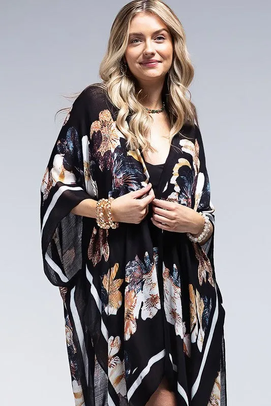 Flower LightWeight Summer Kimono