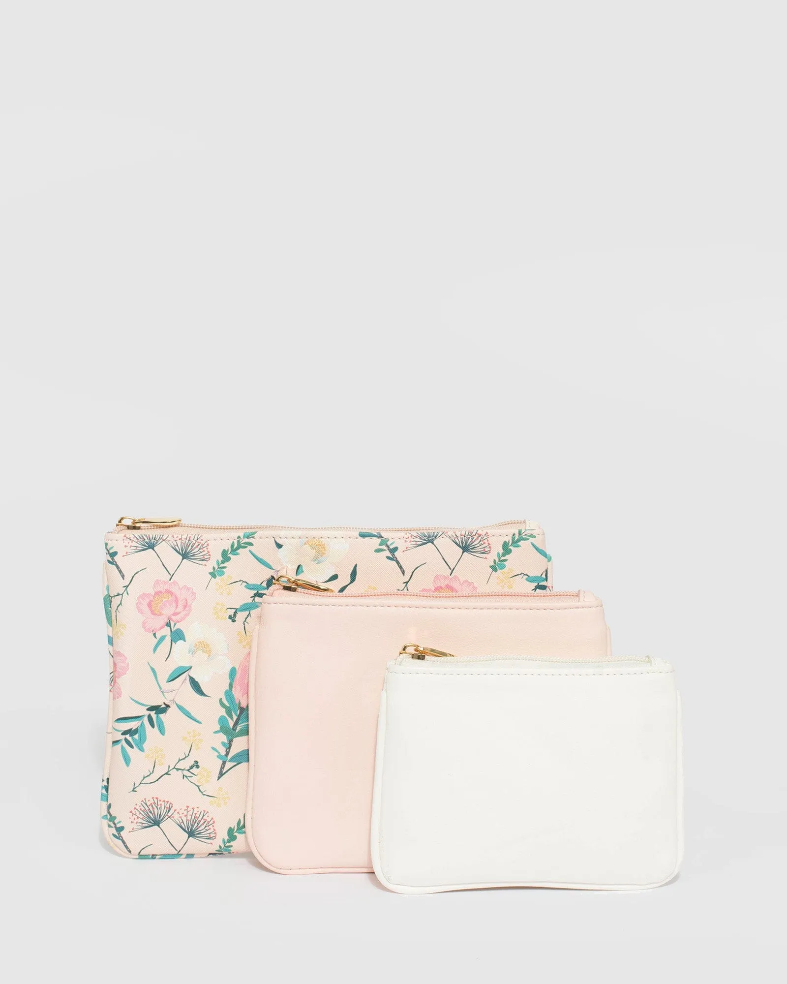 Flower Print Purse Gift Set