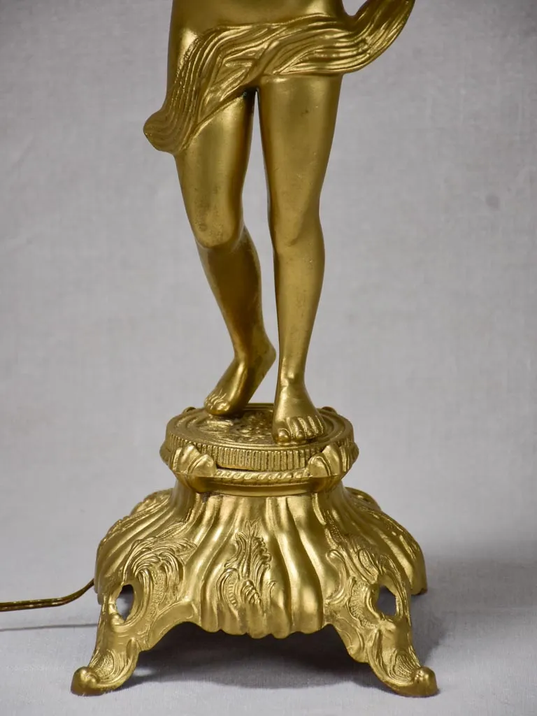 French bronze lamp - 1900's - 23¼"