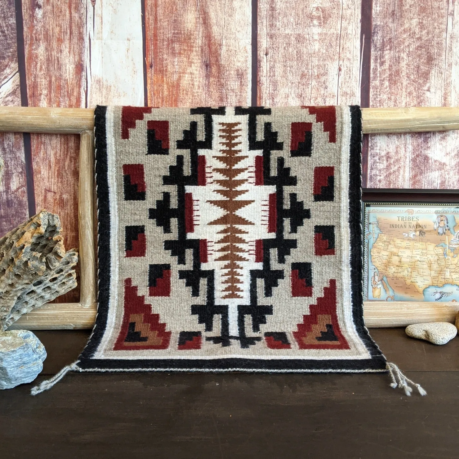 Ganado Navajo Rug by Laberta Yazzie SWT-TD130