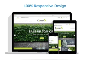 Garden Products Website - Shopify Themes