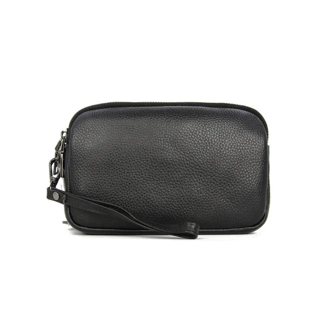 Genuine Leather Square Bag