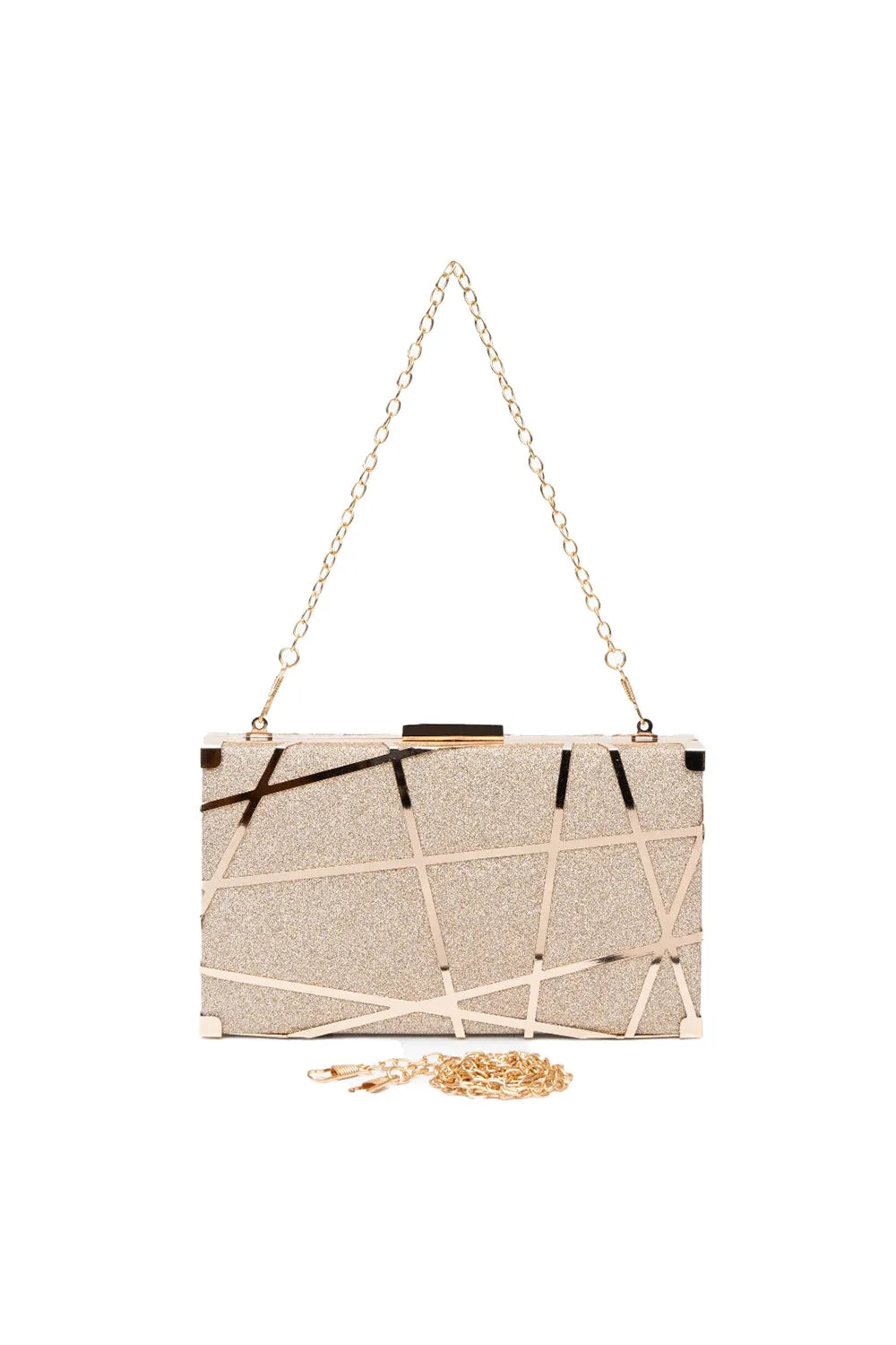 Geometric Clutch Bag
