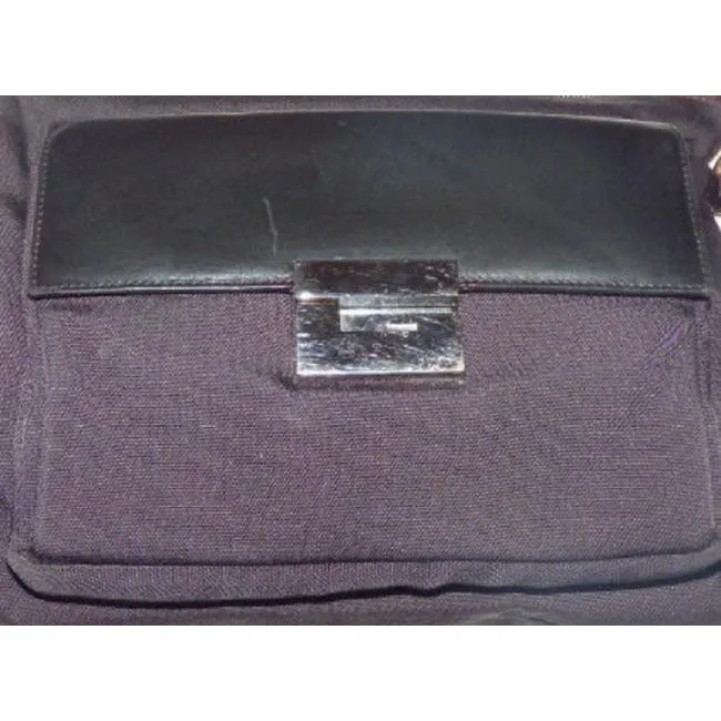 Gucci Messenger Tom Ford Era Shades Of Brown Nylon And Leather Shoulder Bag