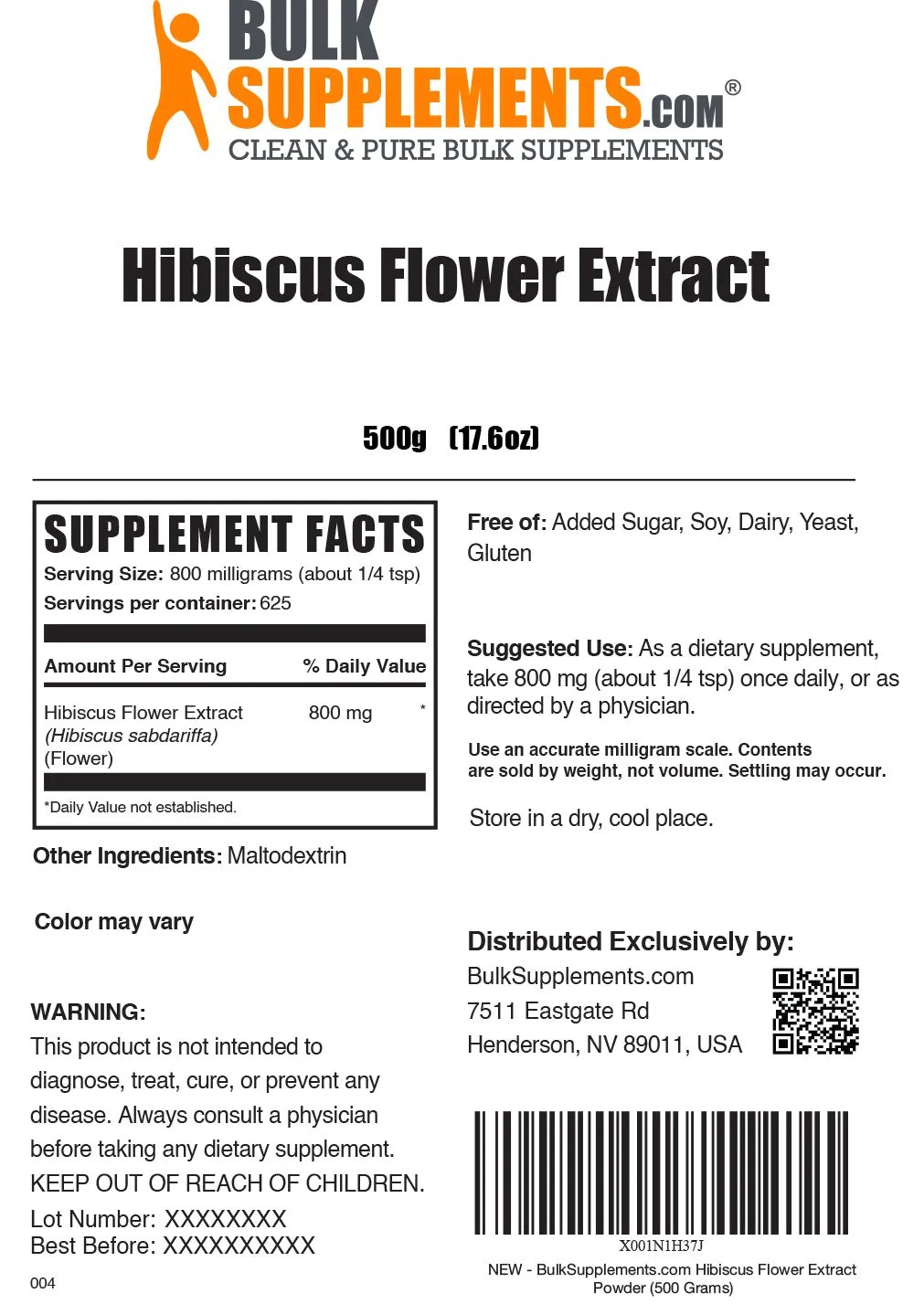 Hibiscus Flower Extract Powder