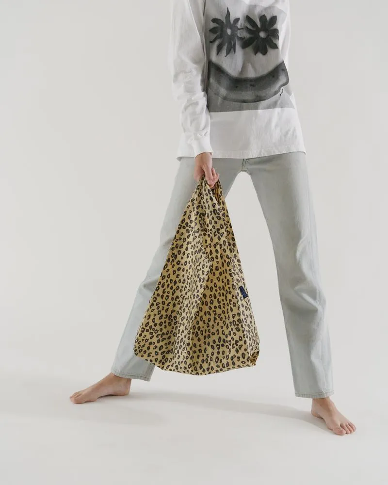 Honey Leopard Standard Baggu