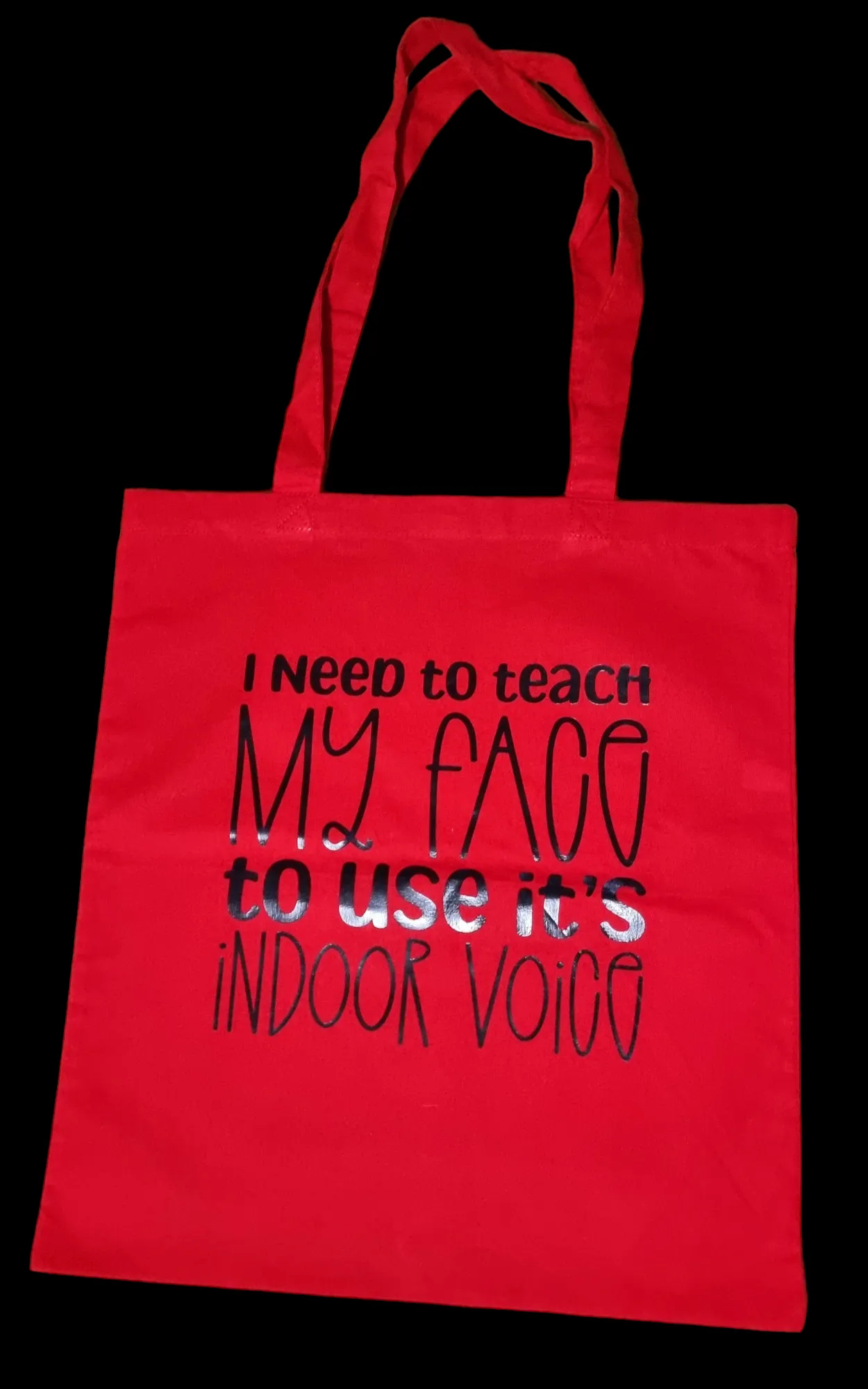 Indoor Voice Tote Bag
