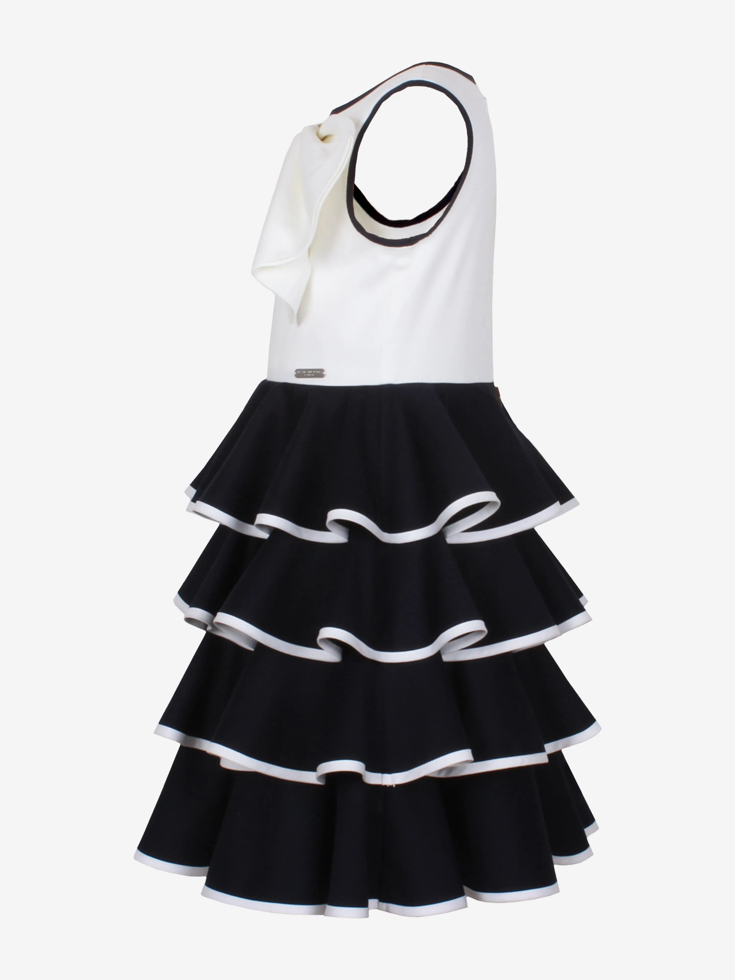 Jessie And James Girls Firebird Dress in Navy