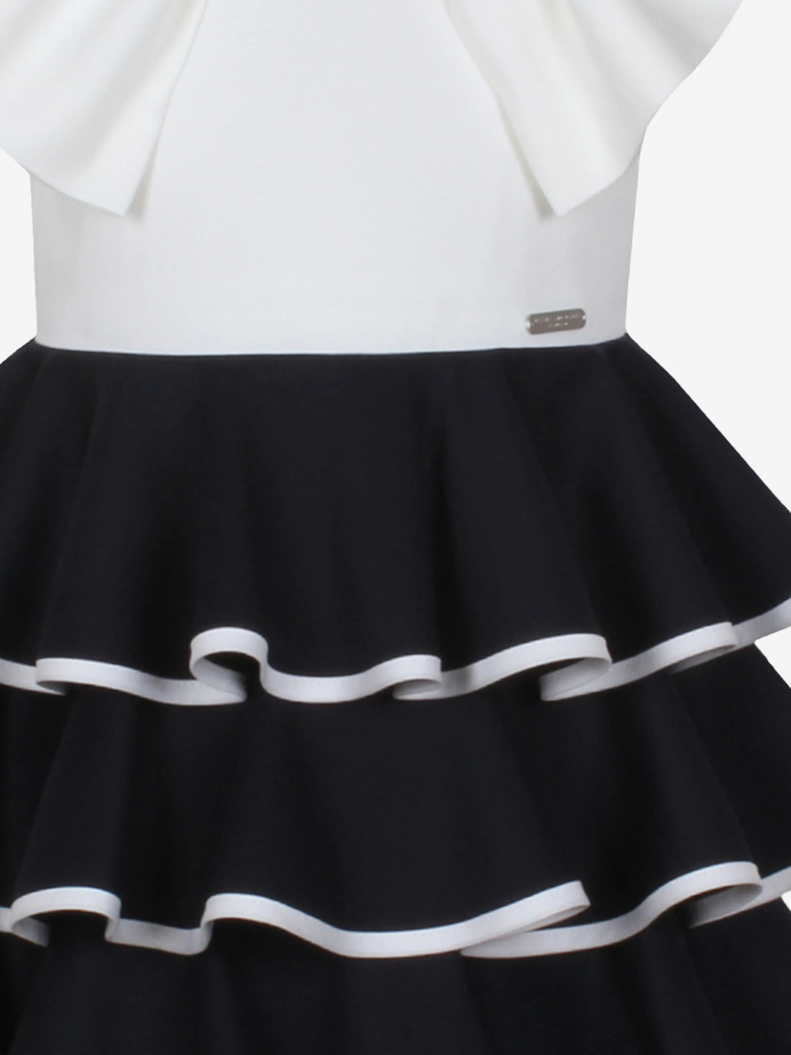 Jessie And James Girls Firebird Dress in Navy