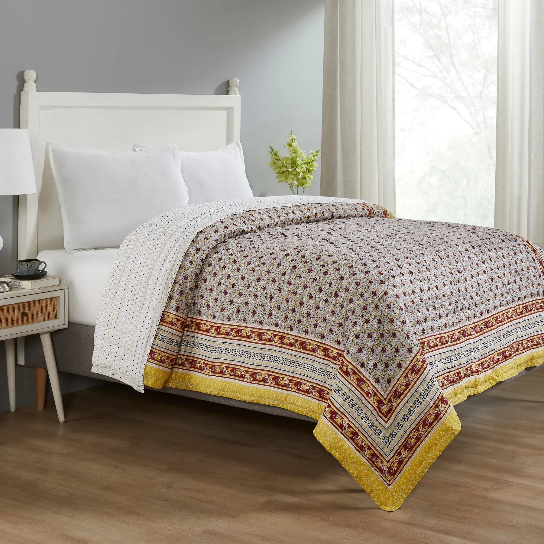 Jharokha-Lightweight Cotton Quilt