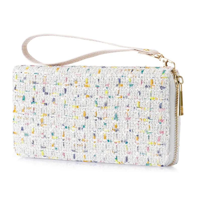 KAMO Wallet for Women | Zip Around Phone Wallet | Wristlet Purse