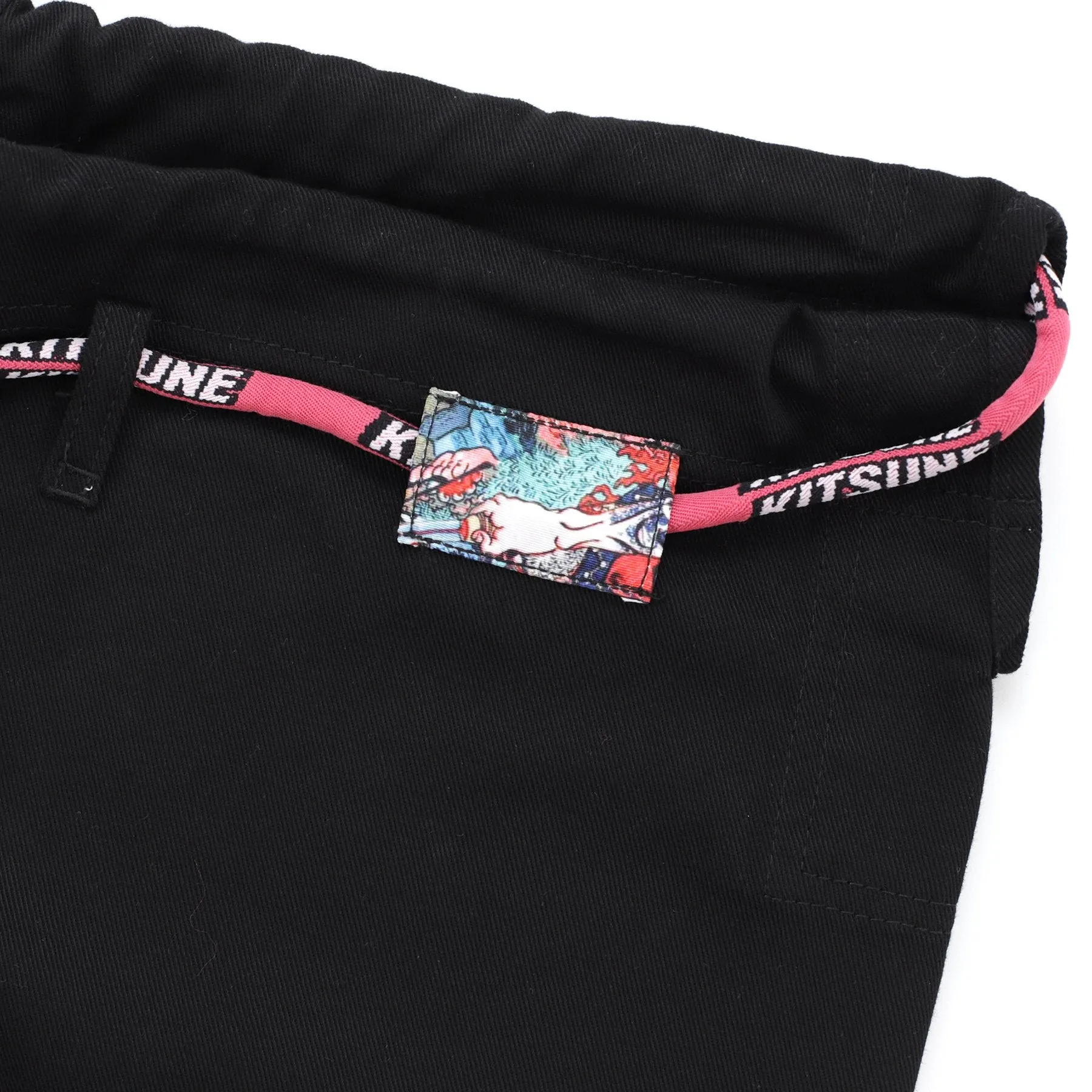 Kitsune "Red Skies" Men's BJJ Gi - Black