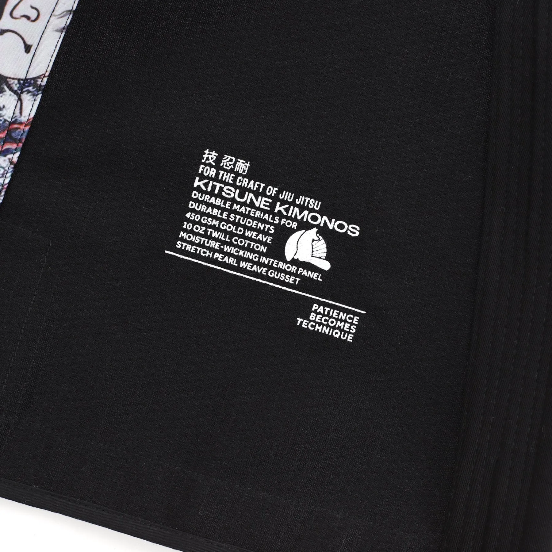 Kitsune "Red Skies" Women's BJJ Gi - Black
