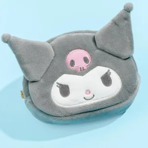 Kuromi Round Fluffy Coin Purse