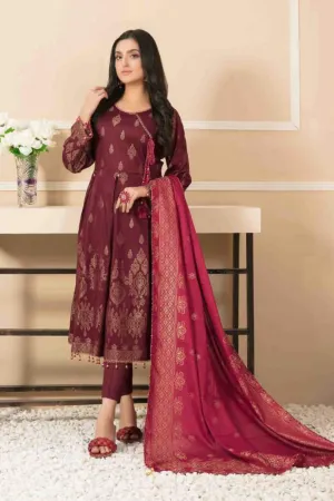 Lamhe by Tawakkal Unstitched 3 Piece Banarsi Lawn Collection'2022-LT-7125