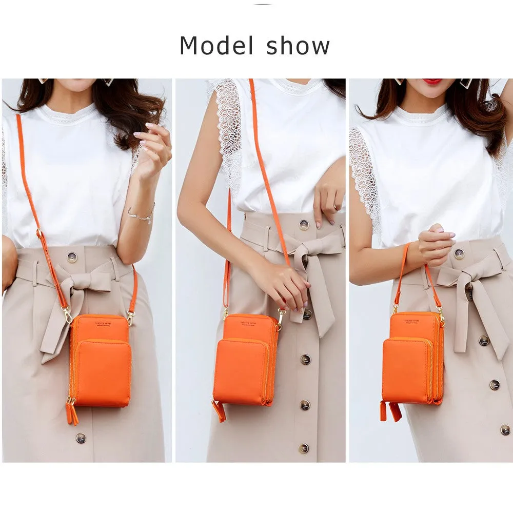 Large Capacity Multi-Pocket Crossbody Phone Bag