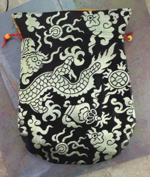 Large Dragon Mala Bag