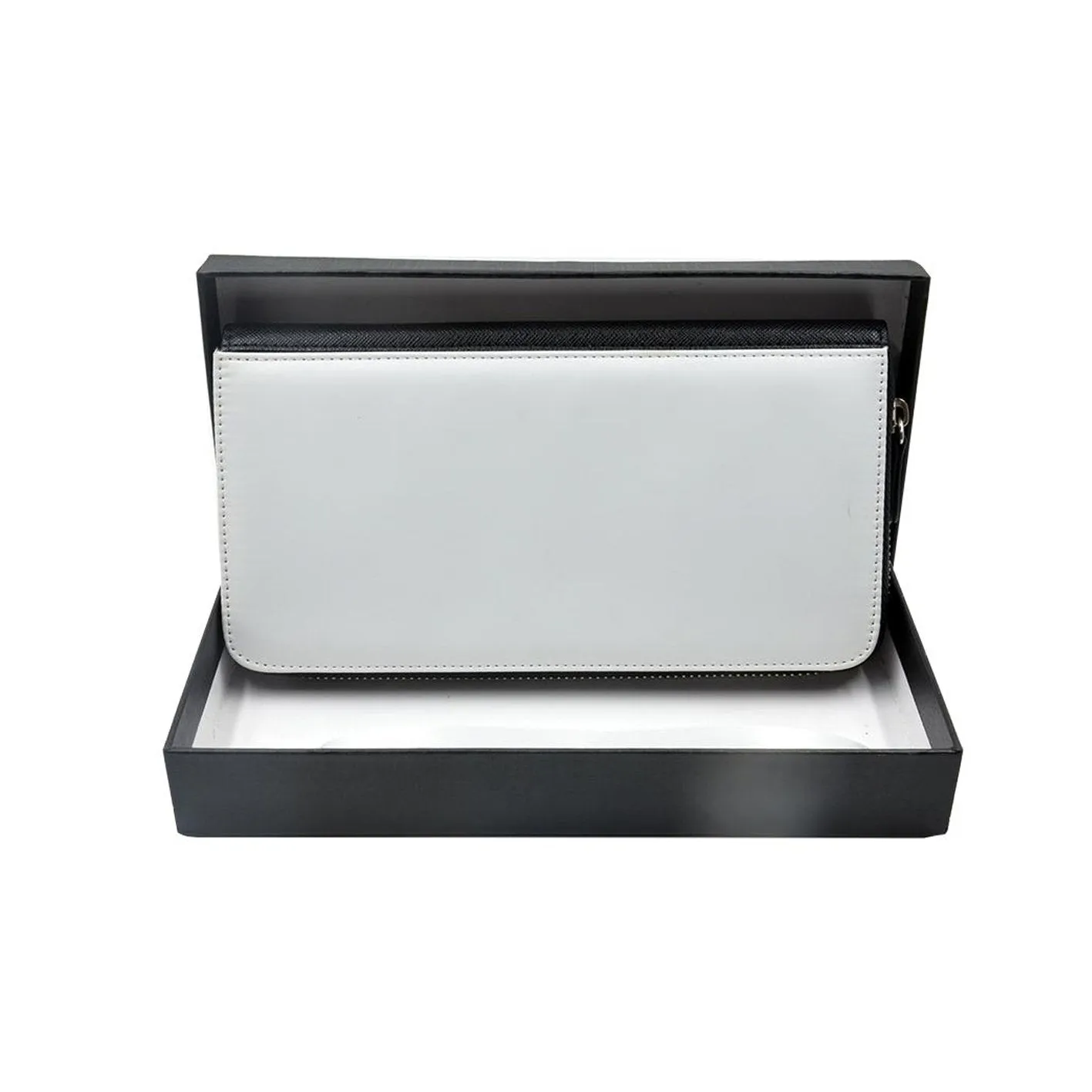 Large Leather Purse - Black