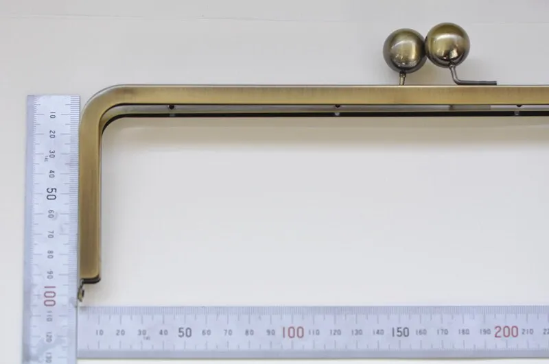 Large Size Purse Frame Wedding Handle Purse Frame With Screws 33cm x 10.5cm