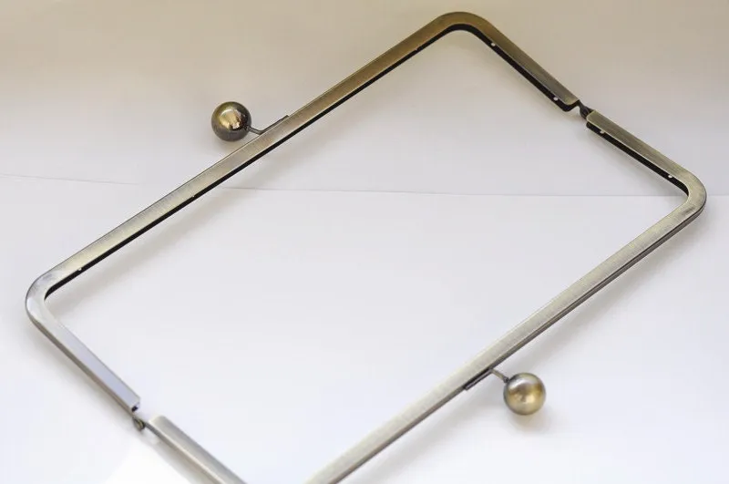 Large Size Purse Frame Wedding Handle Purse Frame With Screws 33cm x 10.5cm