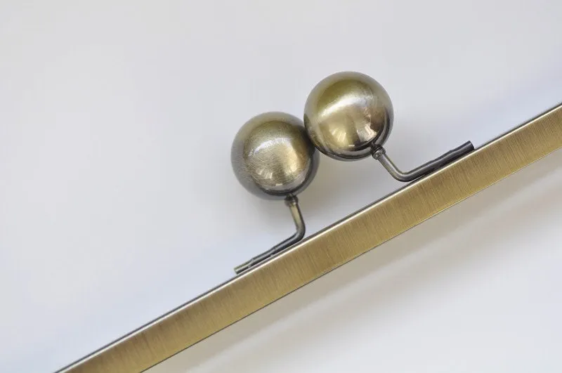 Large Size Purse Frame Wedding Handle Purse Frame With Screws 33cm x 10.5cm