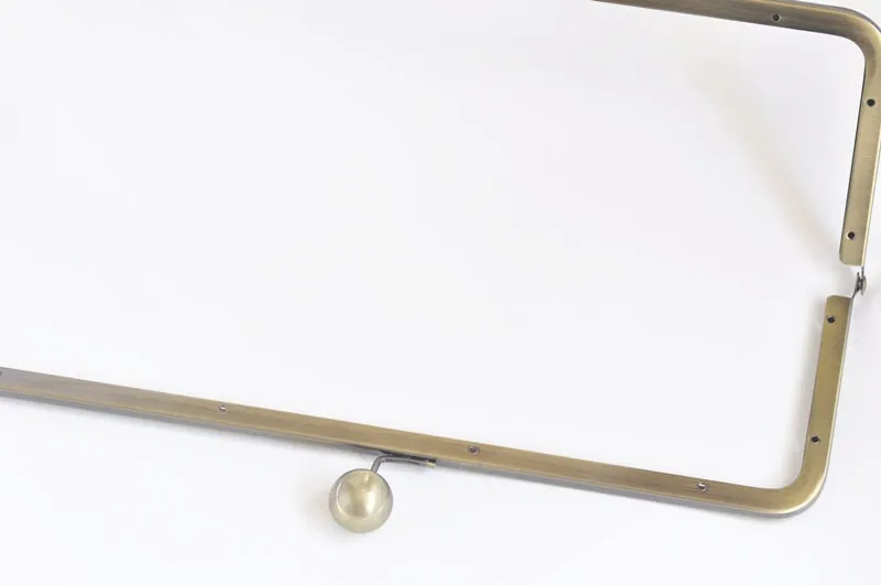 Large Size Purse Frame Wedding Handle Purse Frame With Screws 33cm x 10.5cm