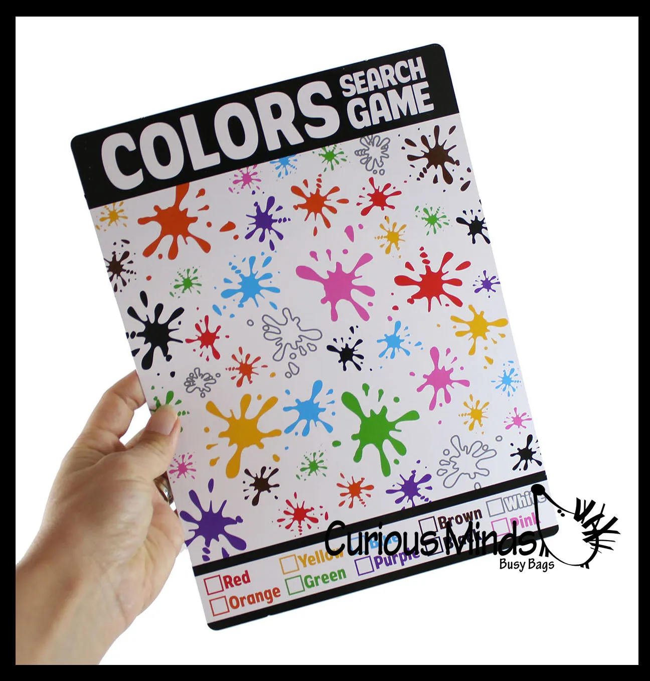 LAST CHANCE - LIMITED STOCK - SALE -Learning Seek and Find Dry Erase & Wipe Off -  Activity Pages - Set of 6 - Uppercase/Lowercase/Numbers 1-20/Colors/Shapes