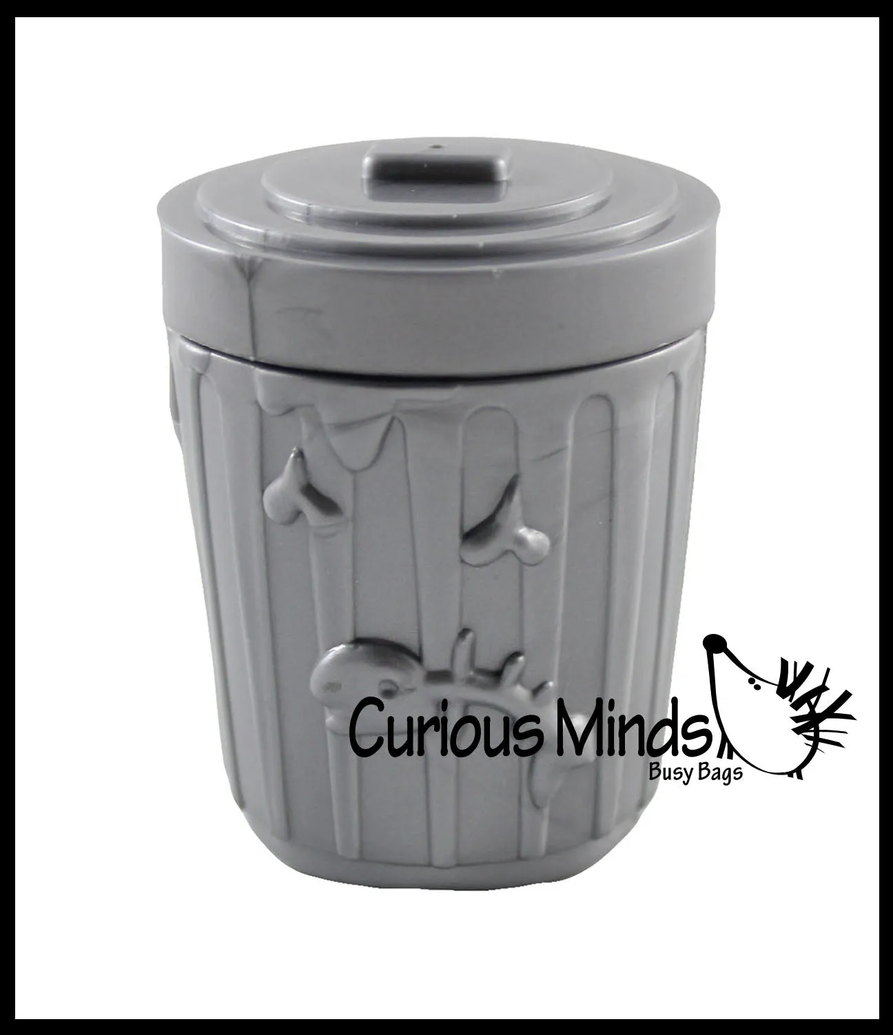 LAST CHANCE - LIMITED STOCK - SALE  - Tweezing Bugs - Fine Motor Activity - Bugs in Trash Can Busy Bag