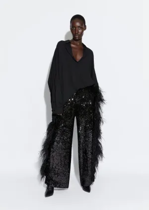 Lightweight Georgette Oversized Shirt