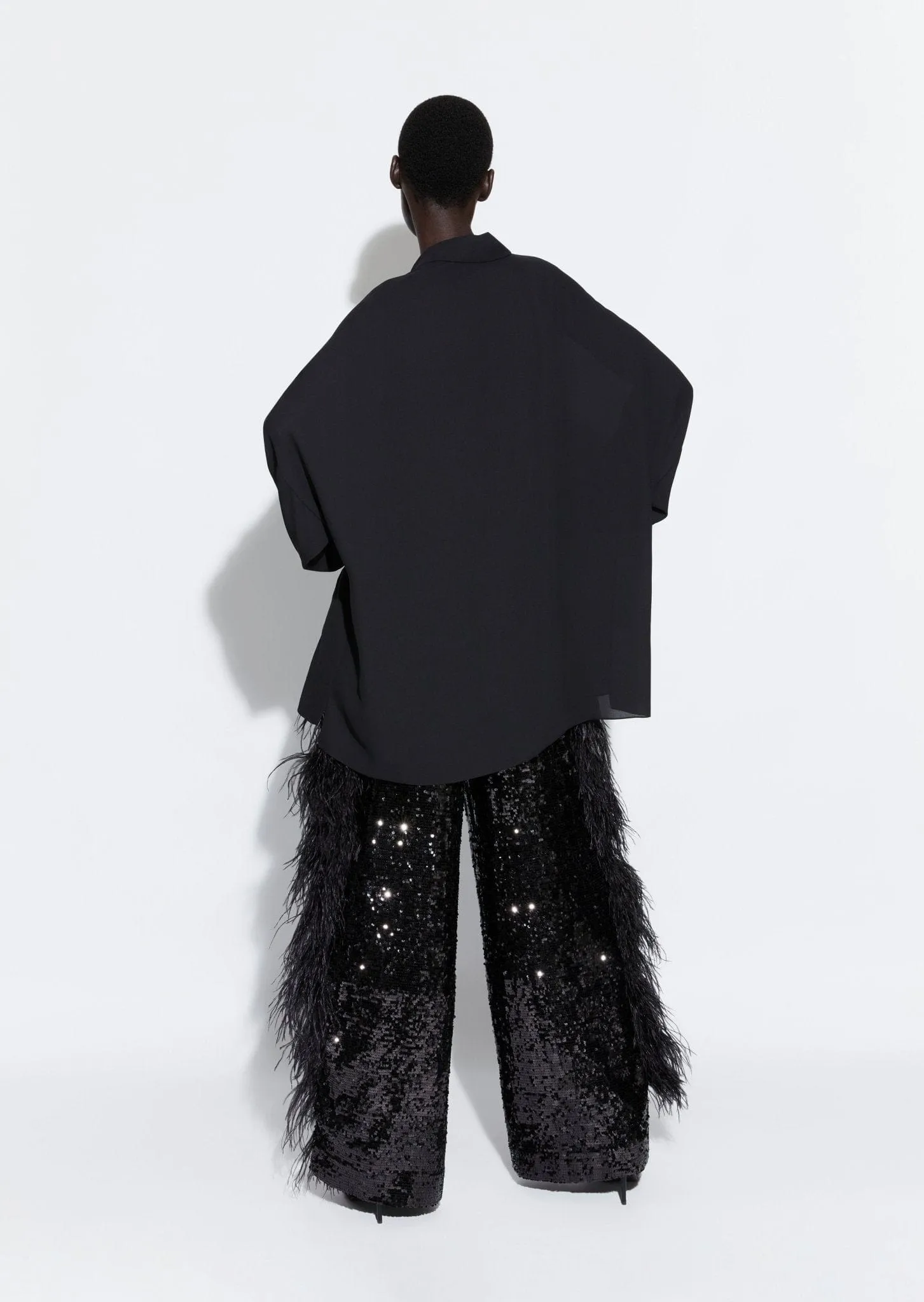 Lightweight Georgette Oversized Shirt
