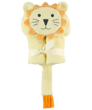 Lion Hooded Baby Bath Wrap