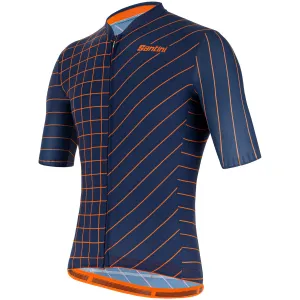 Maglia Santini Sleek Dinamo - Blu