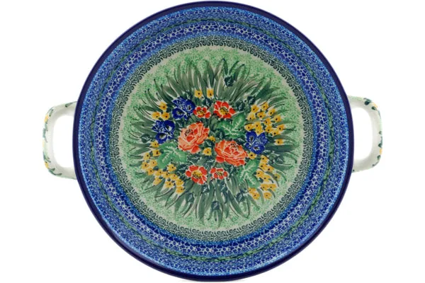 Medium Round Baker with Handles 10-inch - Splendid Meadow