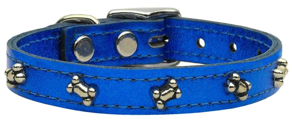 Metallic Bone Leather  BlueMTL 12