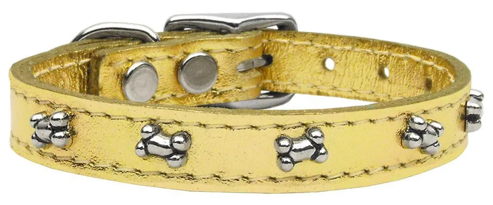Metallic Bone Leather  Gold 24