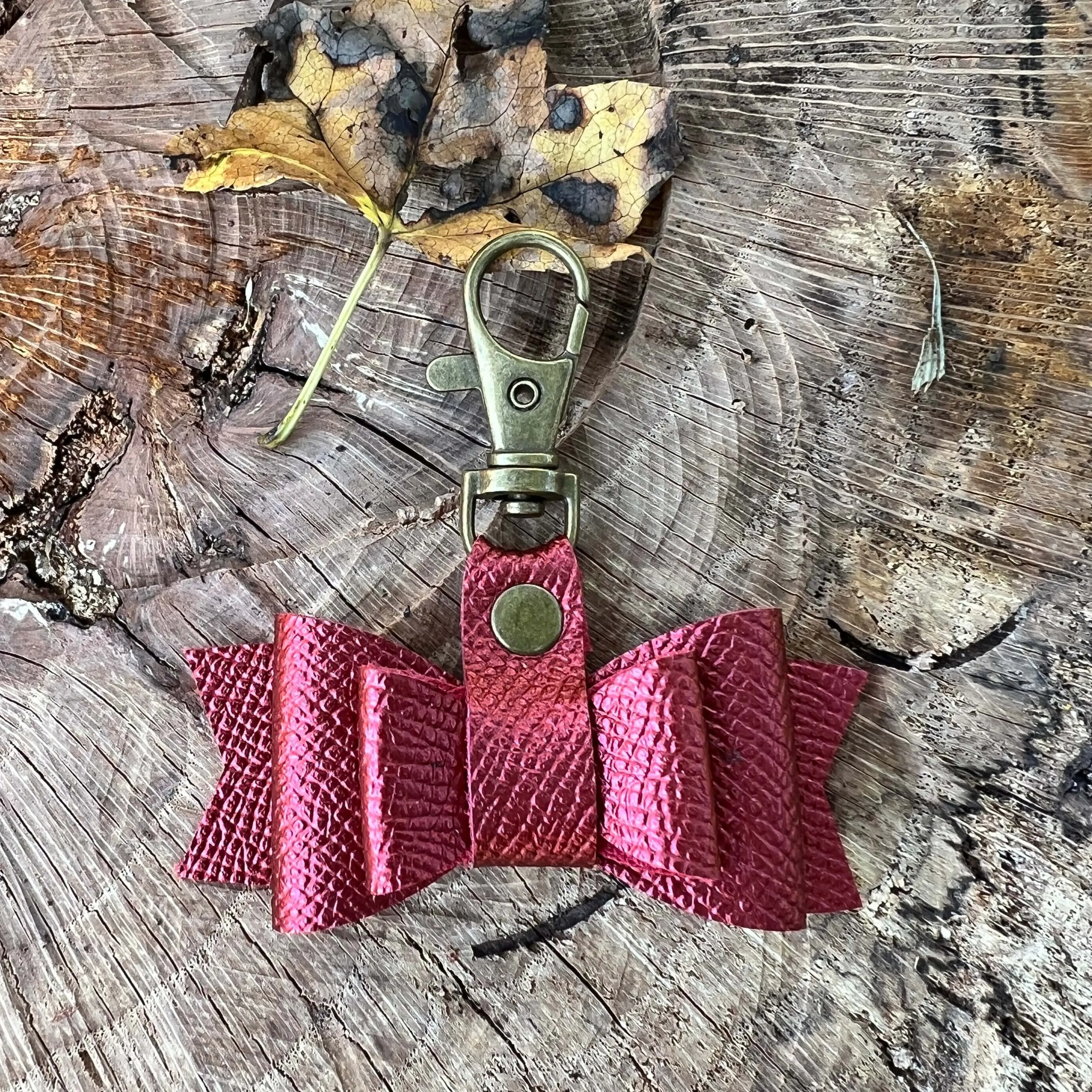 Mini Bow Purse Charm