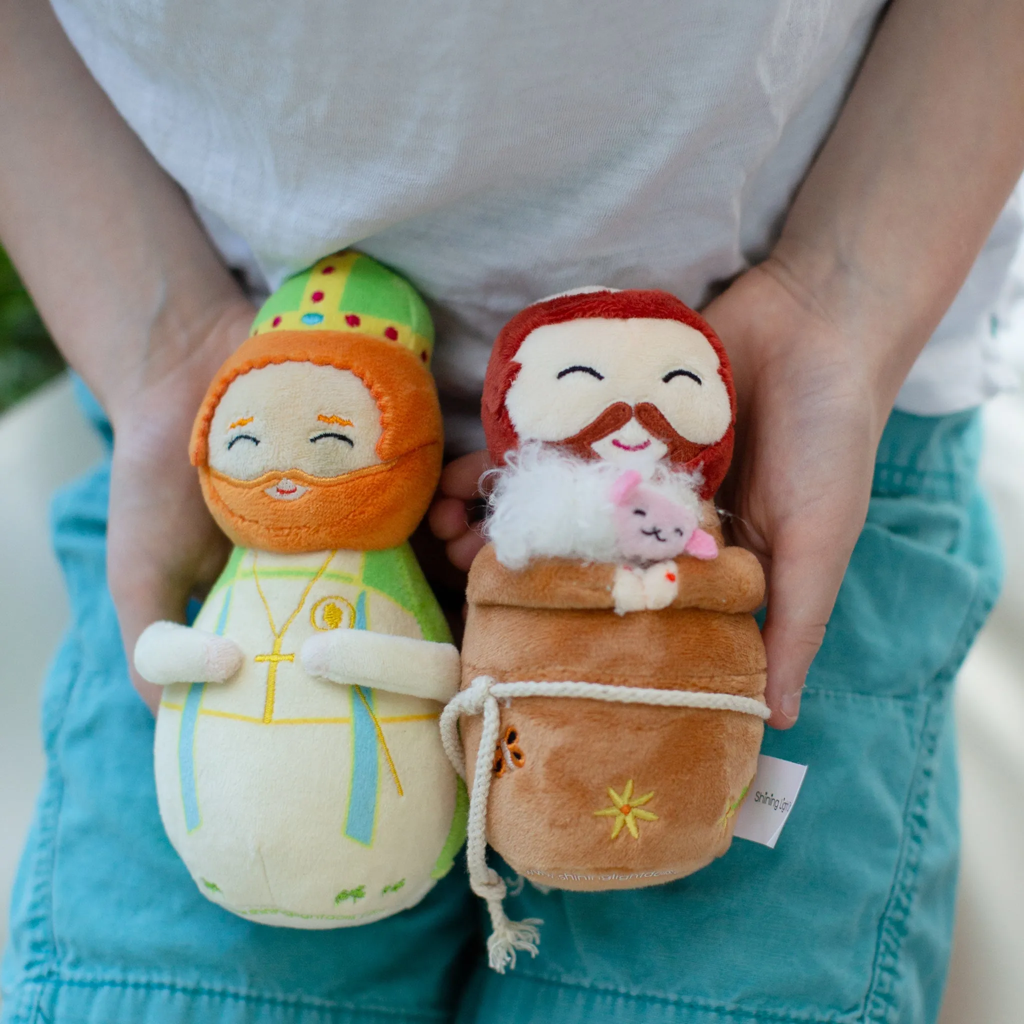 Mini St. Patrick Plush Doll