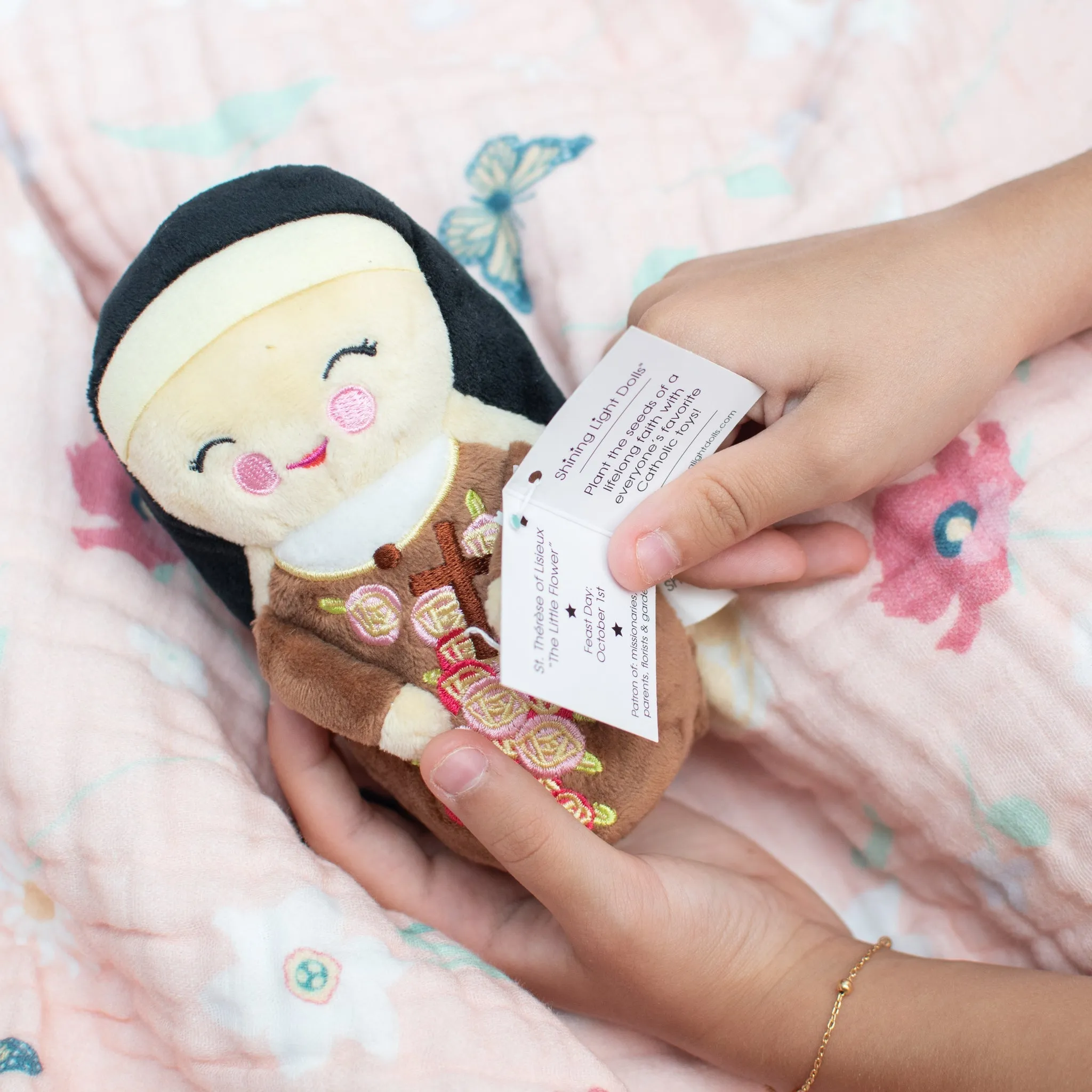 Mini St. Therese Of Lisieux Plush Doll