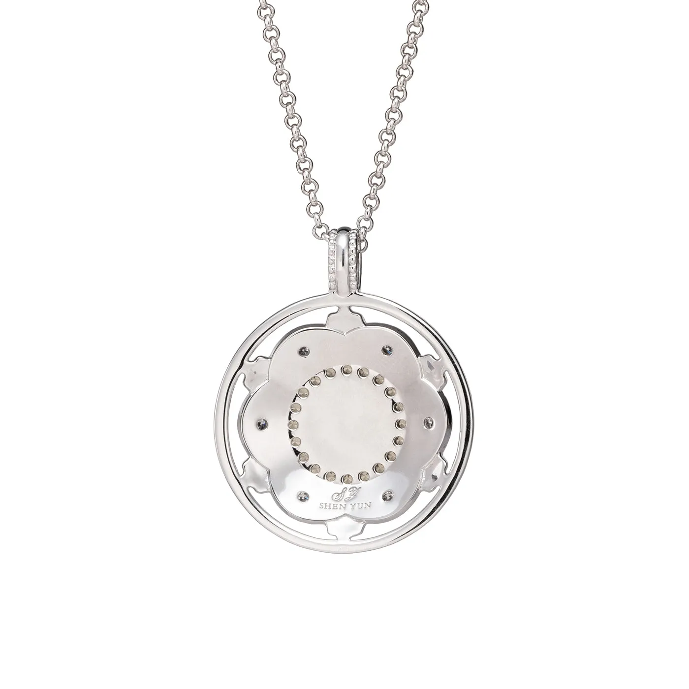 Mongolian Celebration Necklace Blue