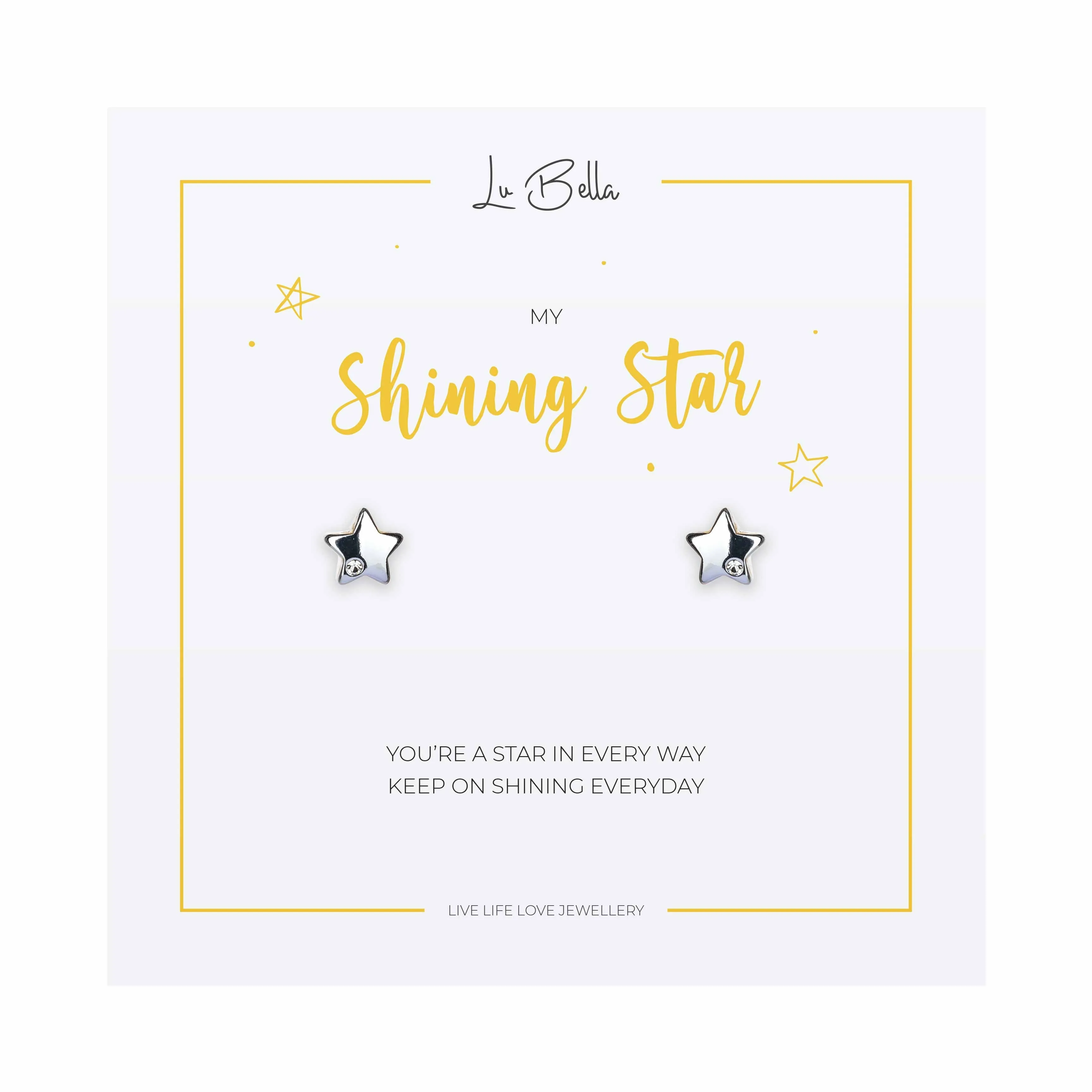My Shining Star Sentiments Earrings