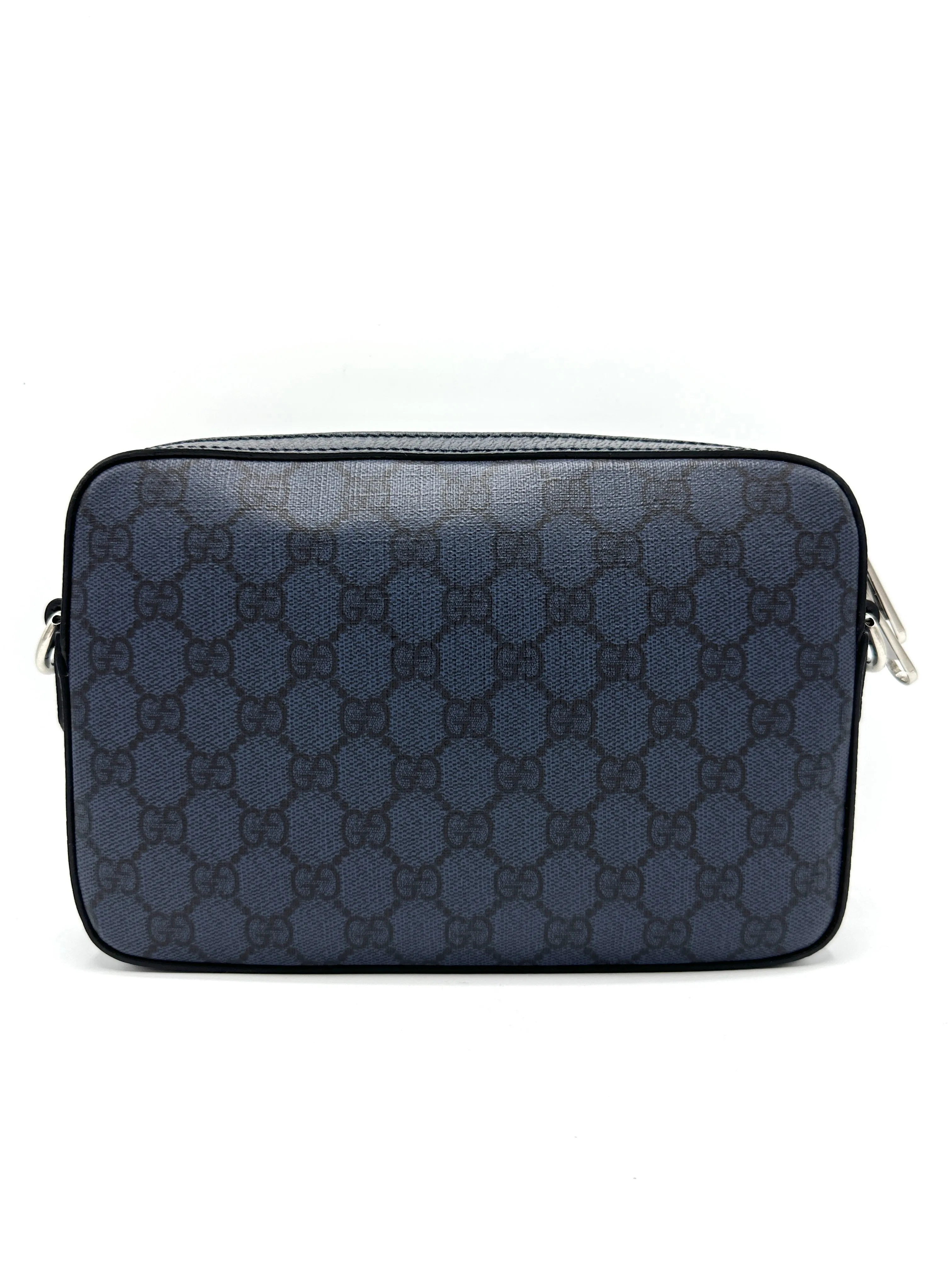 Navy/Black GG Supreme Camera Bag