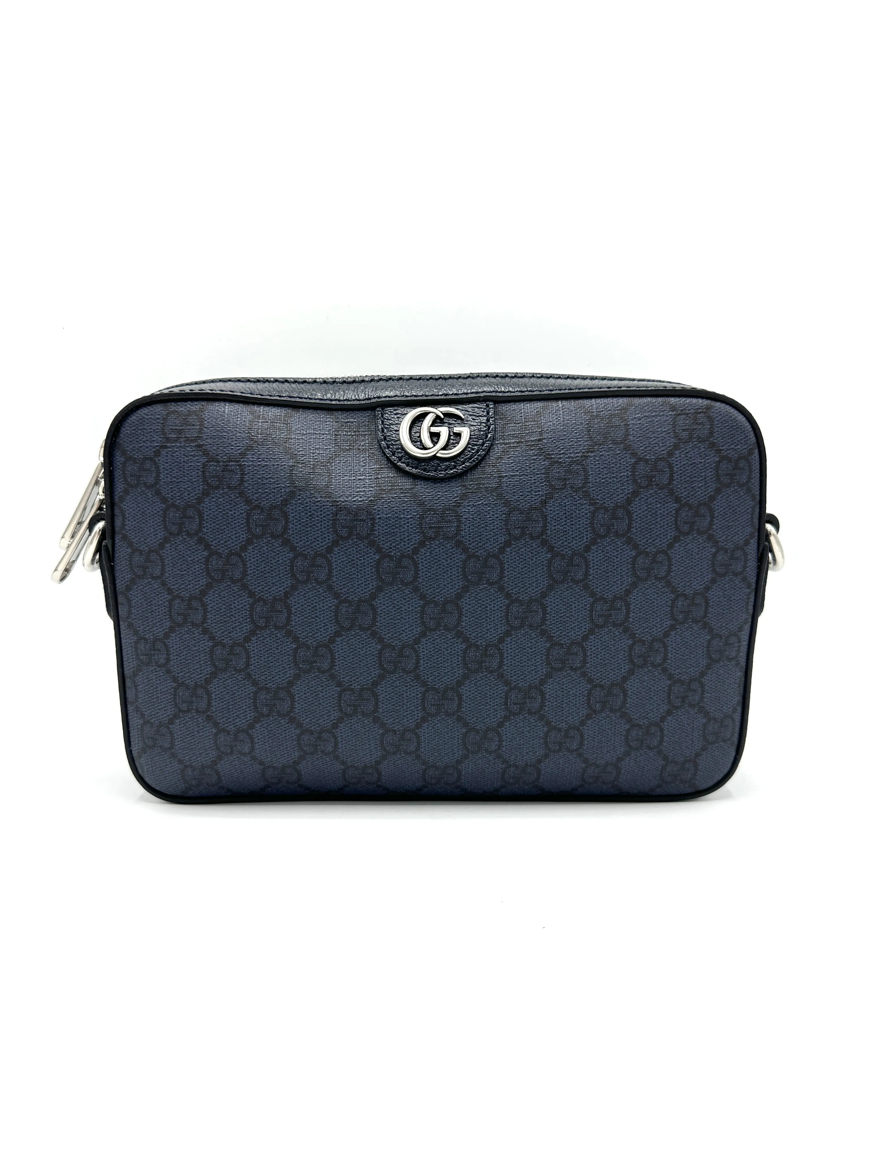 Navy/Black GG Supreme Camera Bag