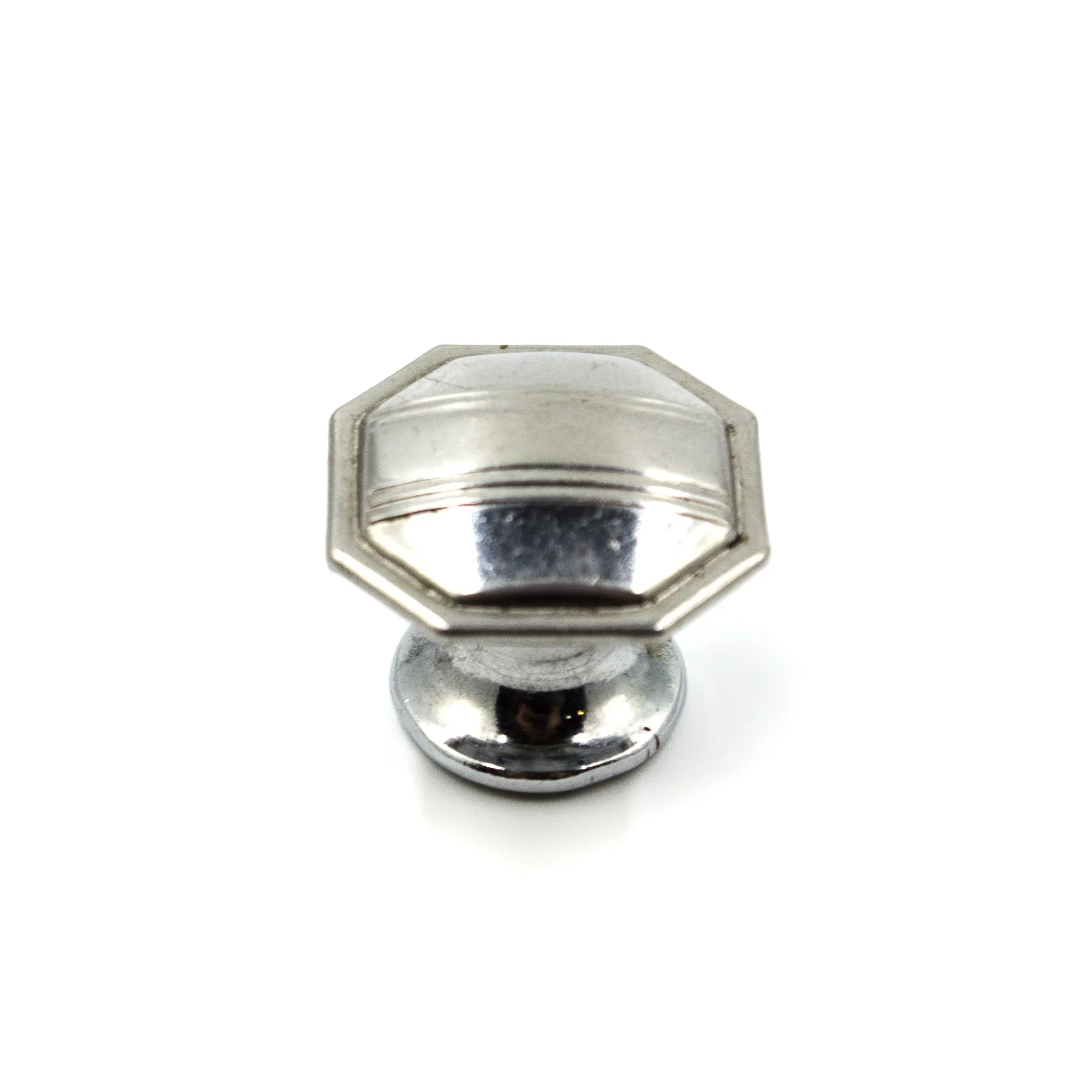 Octagonal Deco Double Stripe Knobs